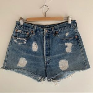 Vintage Levi jean shorts